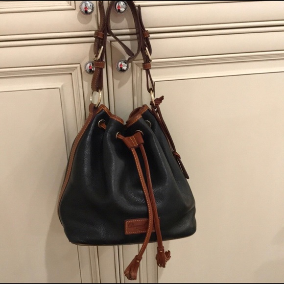 Dooney & Bourke Handbags - Dooney & Bourke Tasseled Drawstring Purse